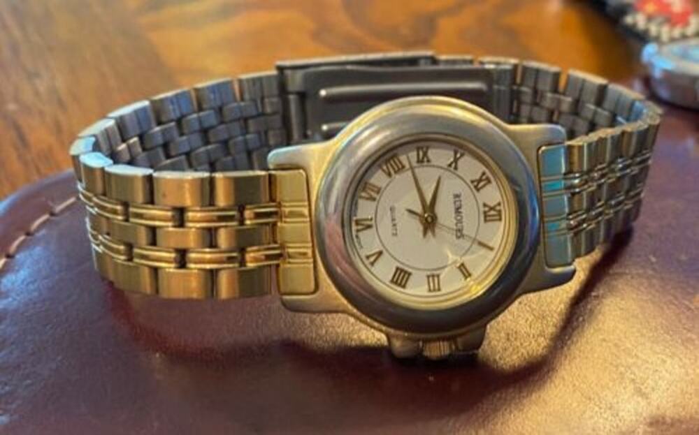 Women's 30mm Gold Tone Rumours Watch, Roman Numeral Dial  size 7"
